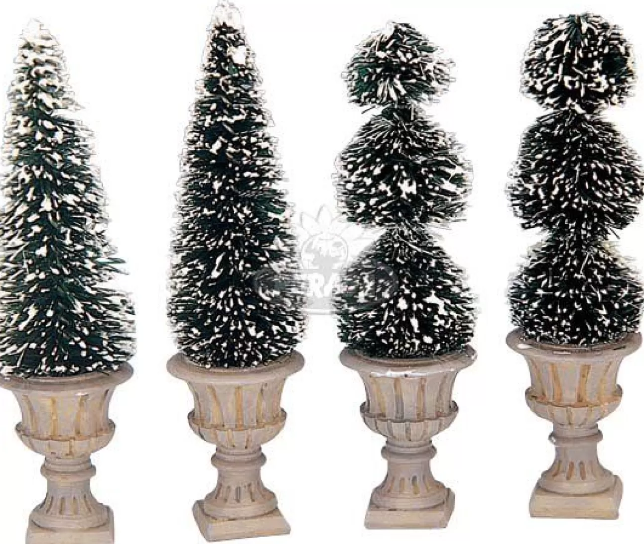 LEMAX Lemax | Arte Topiaria - Cone-Shaped & Sculpted Topiaries 4Pz