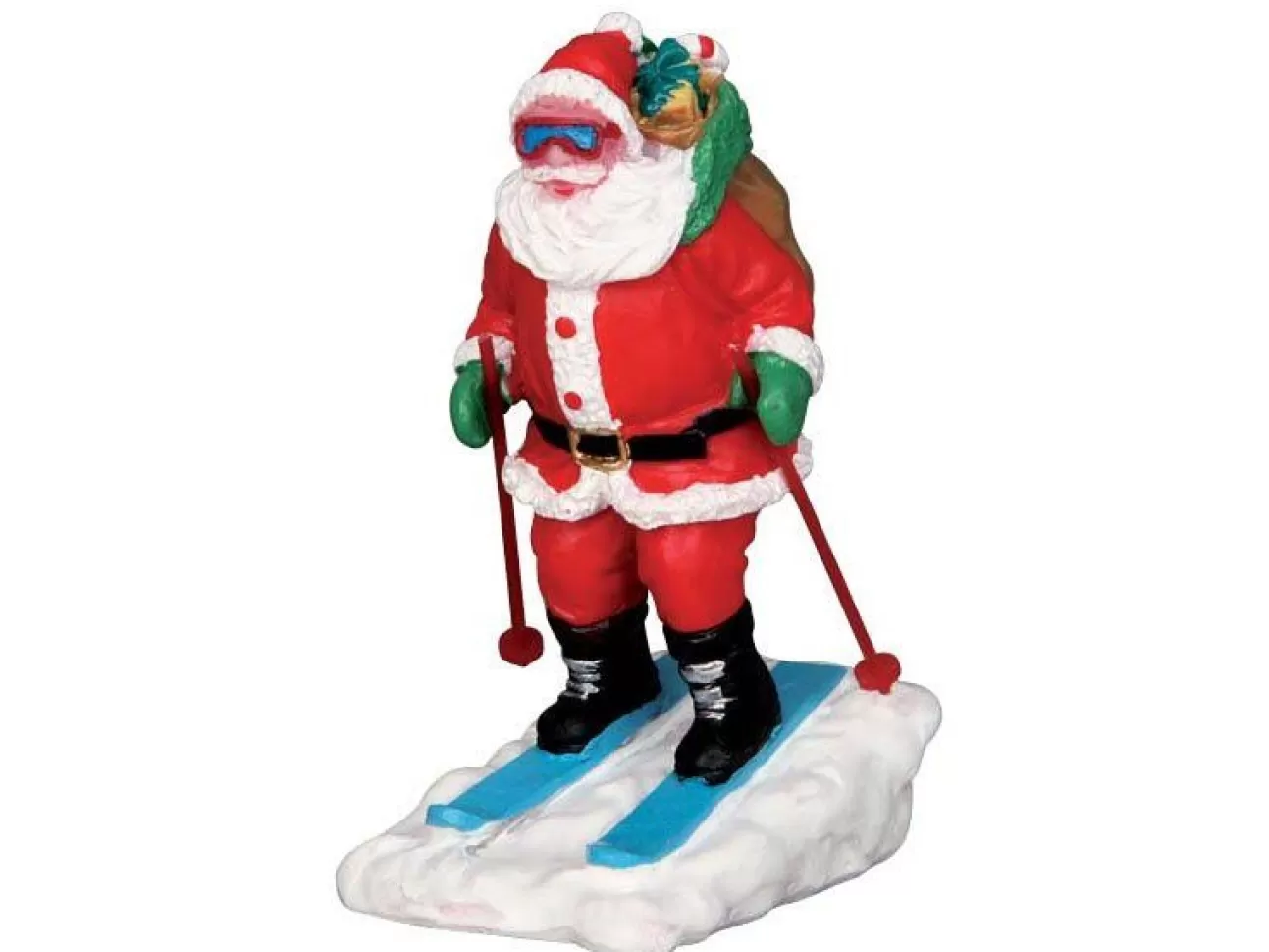 LEMAX Lemax | Babbo Natale Che Scia - Santa Skier