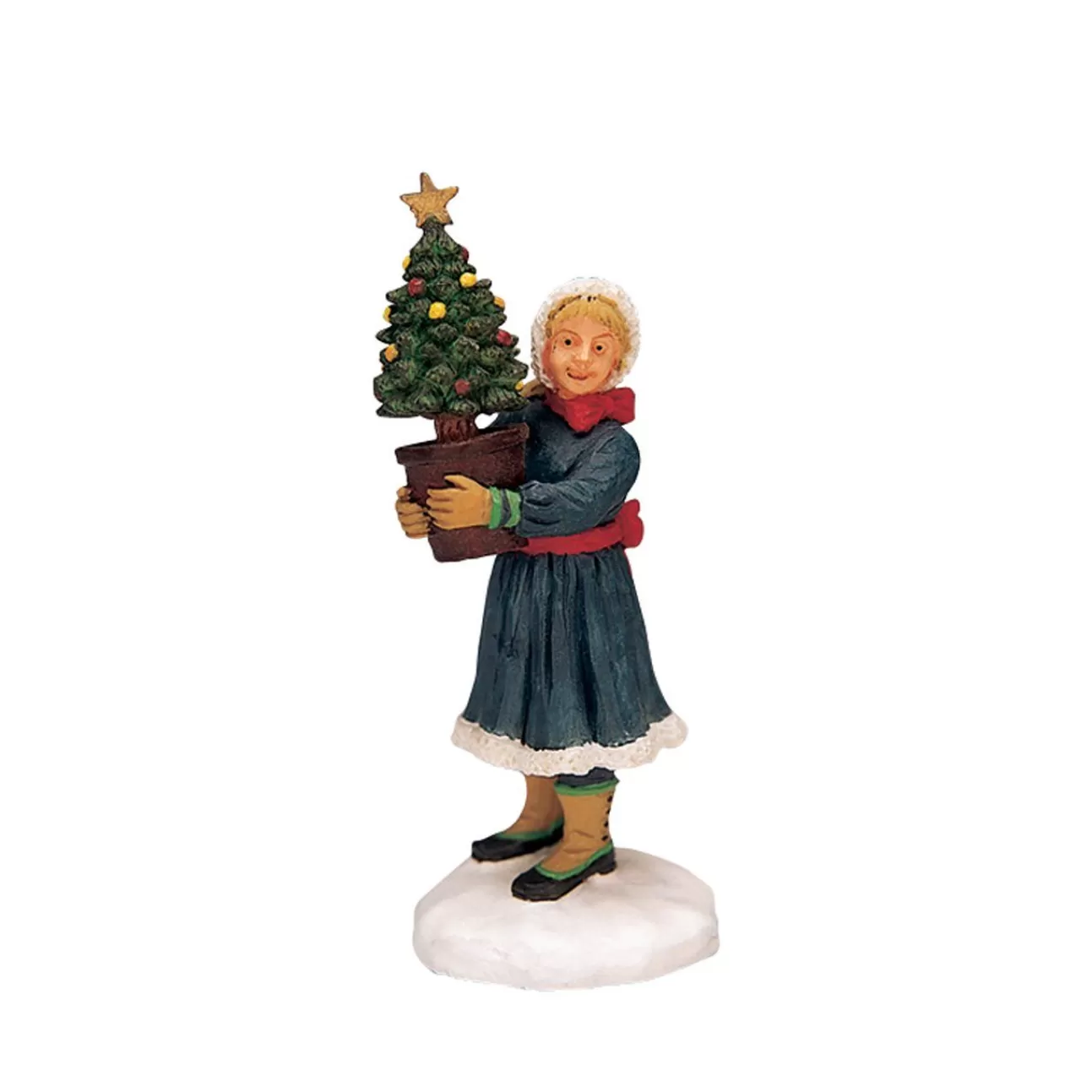 LEMAX Lemax | Bambina Con Albero Di Natale - The Tiniest Tree