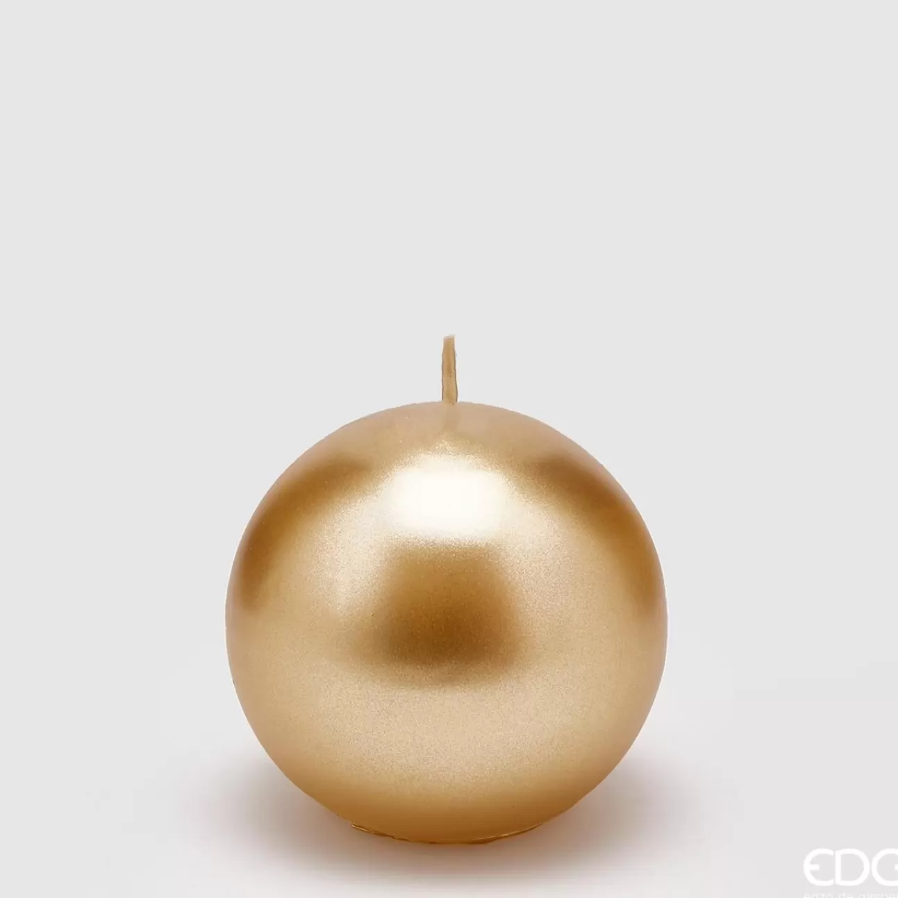 * Addobbi Di Natale | Candela A Sfera D.8Cm Oro