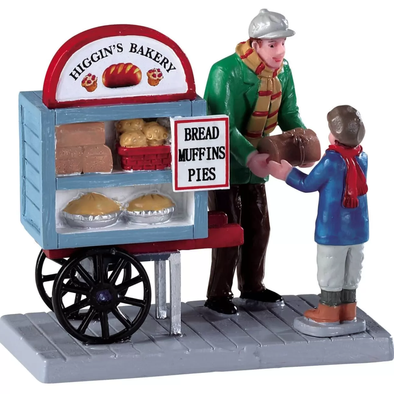 LEMAX Lemax | Carrello Dei Dolci - Delivery Bread Cart