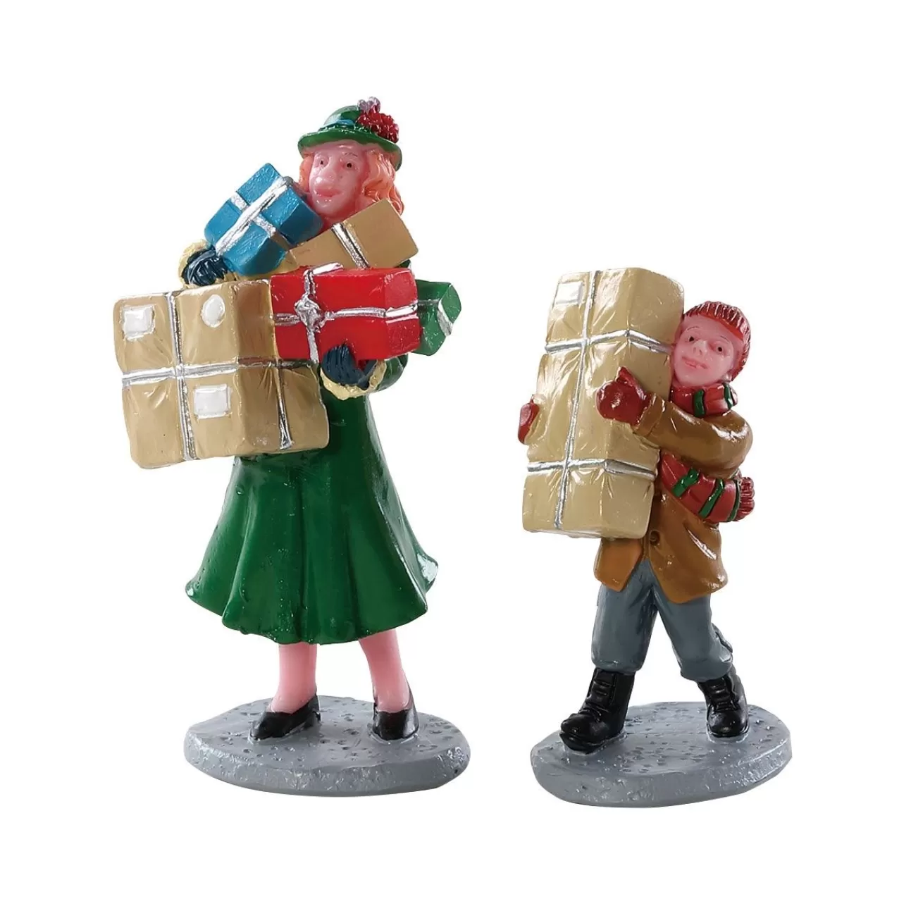LEMAX Lemax | Corsa Di Natale - Christmas Rush Set Da 2