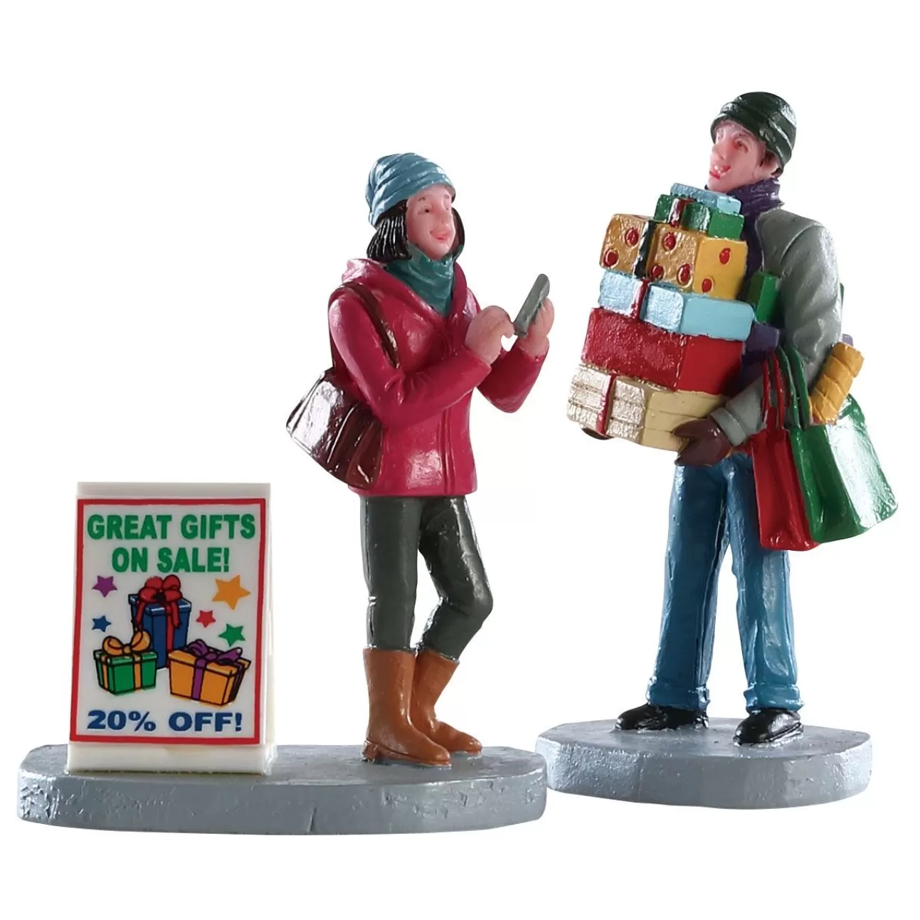 LEMAX Lemax | Facendo I Regali Di Natale - Shopping Teamwork