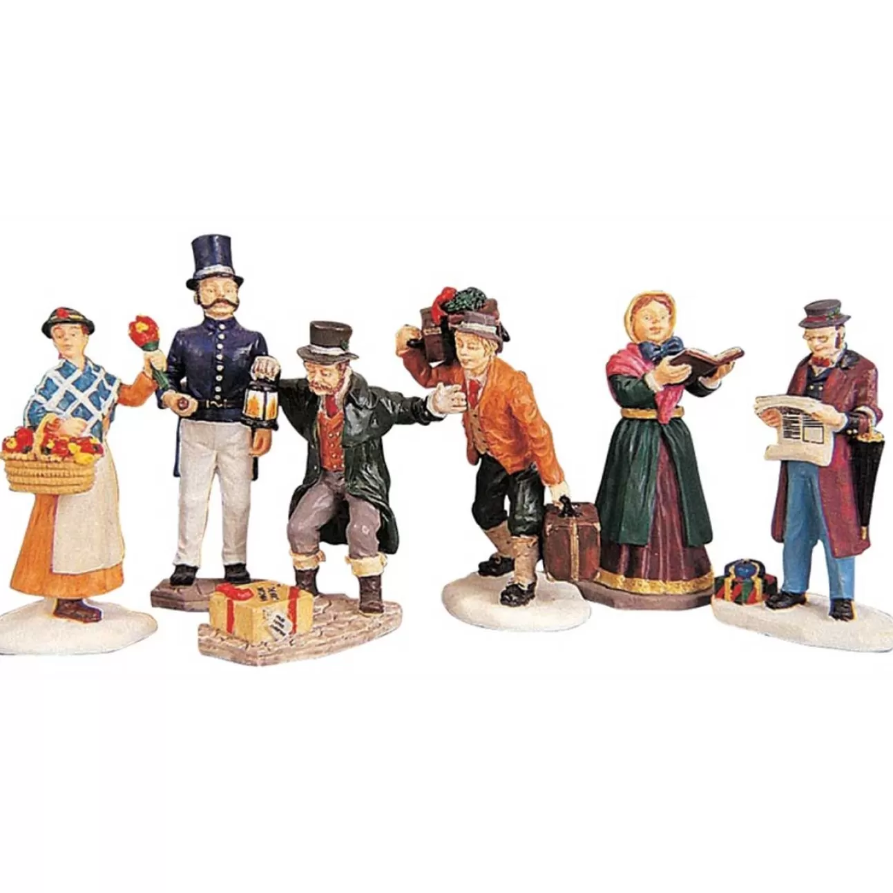 LEMAX Lemax | Figure Cittadine - Townsfolk Figurines Set Da 6