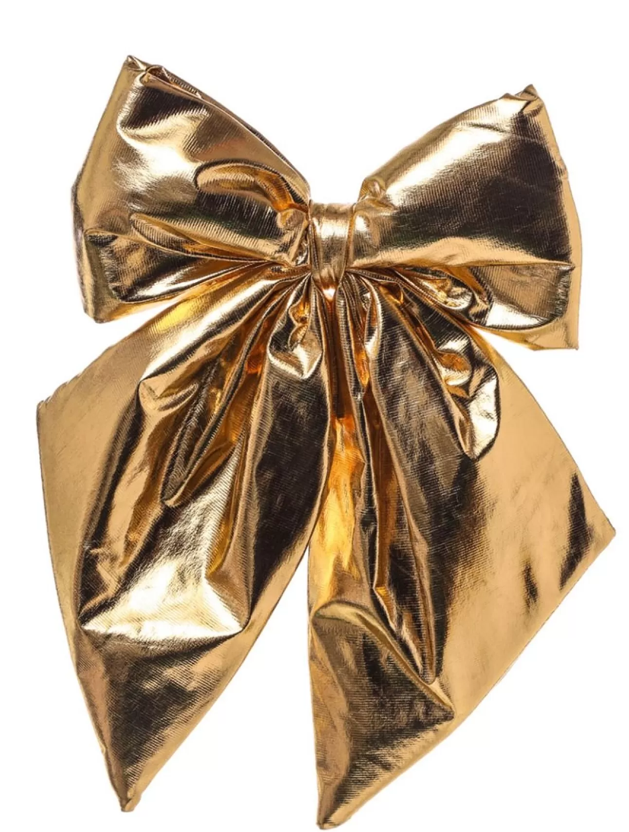 * Addobbi Di Natale | Fiocco Velluto Appendibile 24X16Cm Oro