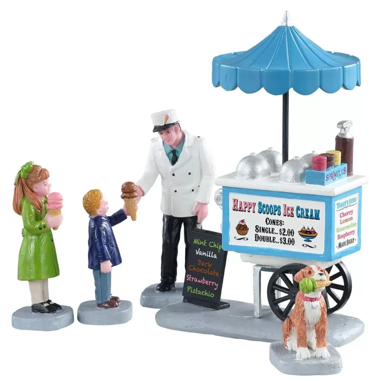 LEMAX Lemax | Geletaio - Happy Scoops Ice Cream Cart