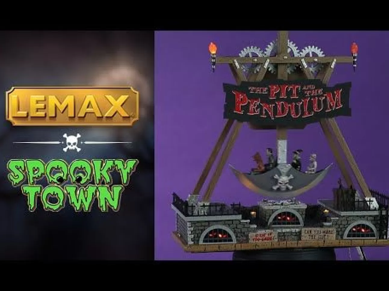 LEMAX Lemax | Giostra Il Pendolo - The Pit And The Pendulum