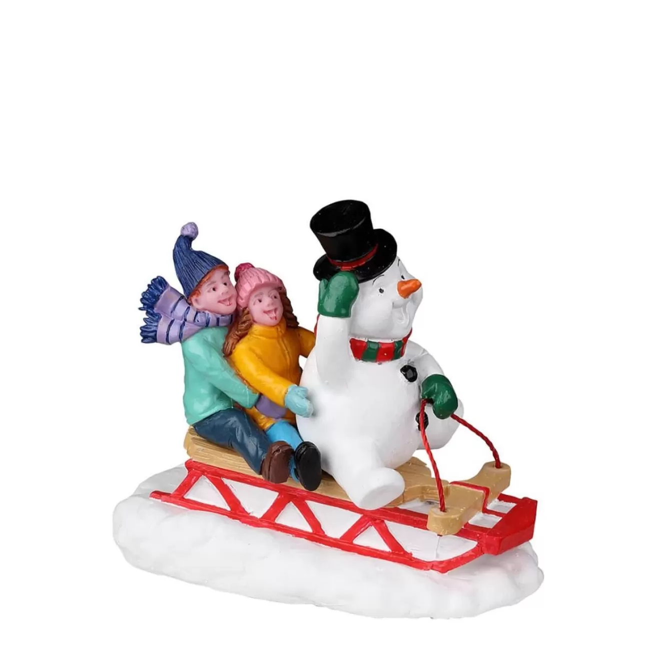 LEMAX Lemax | In Slittino Con Frosty - Sledding With Frosty