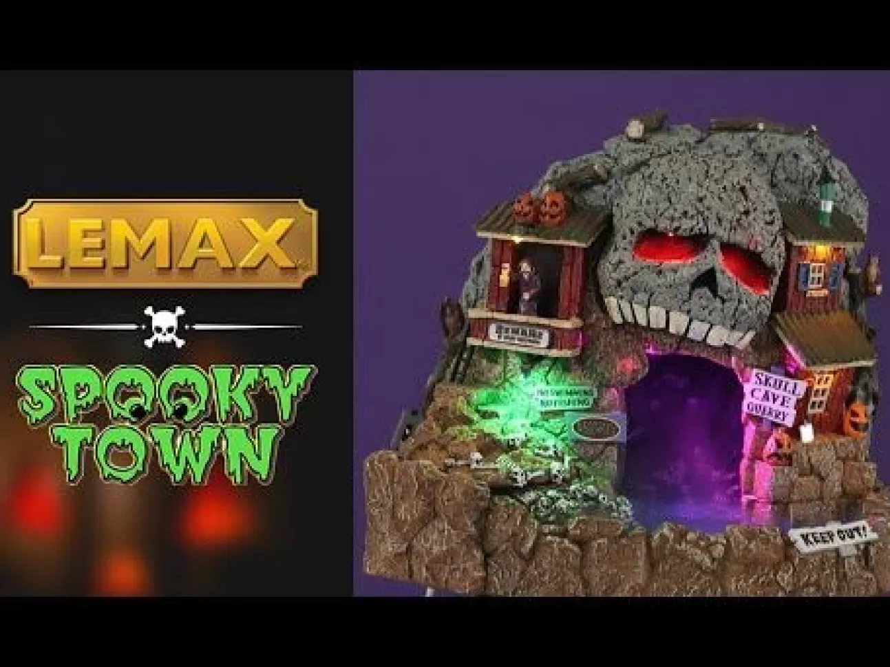 LEMAX Lemax | La Caverna Del Teschio - Skull Cave Quarry