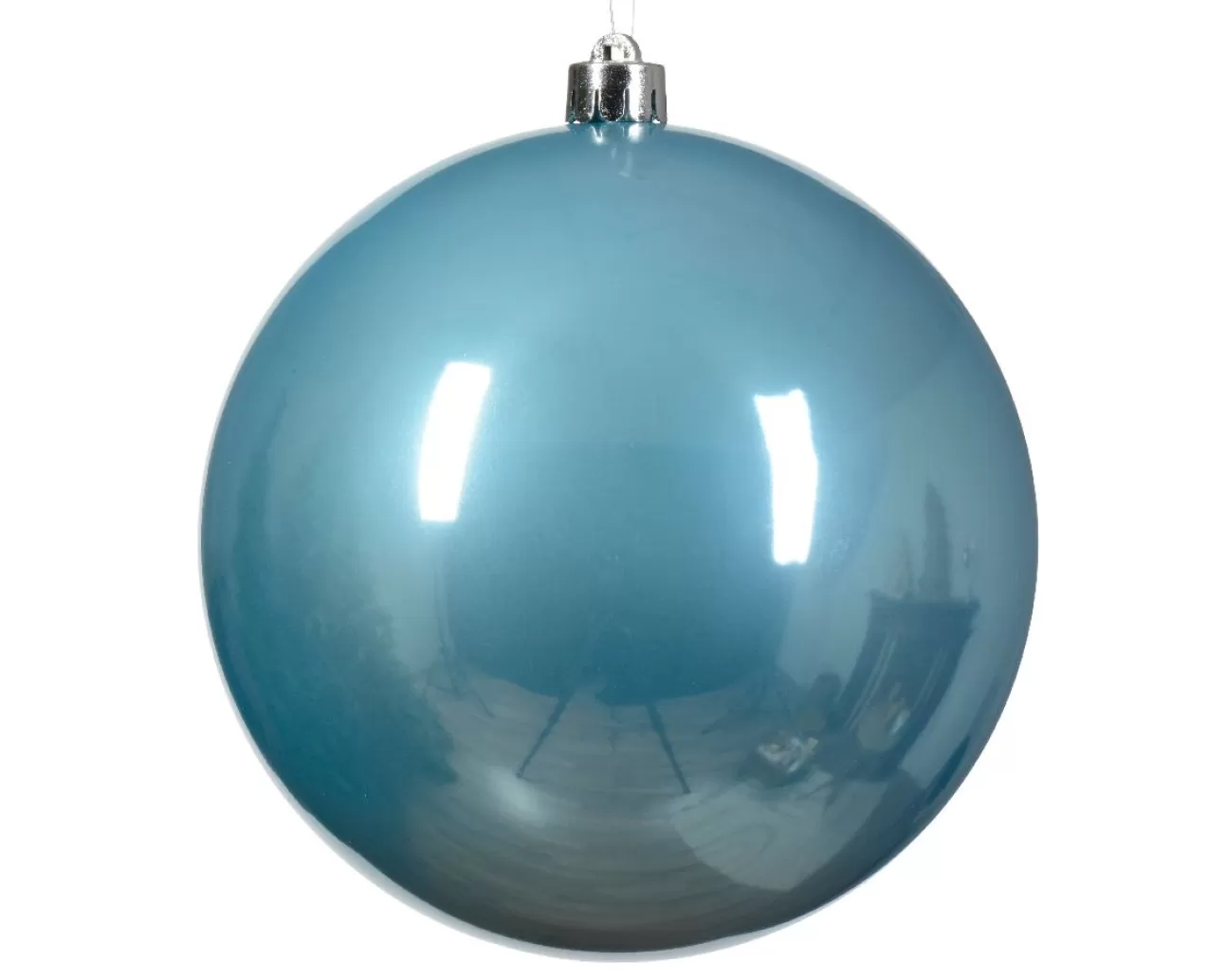 * Addobbi Di Natale | Pallina Di Natale D.20 Cm Colore Azzurro