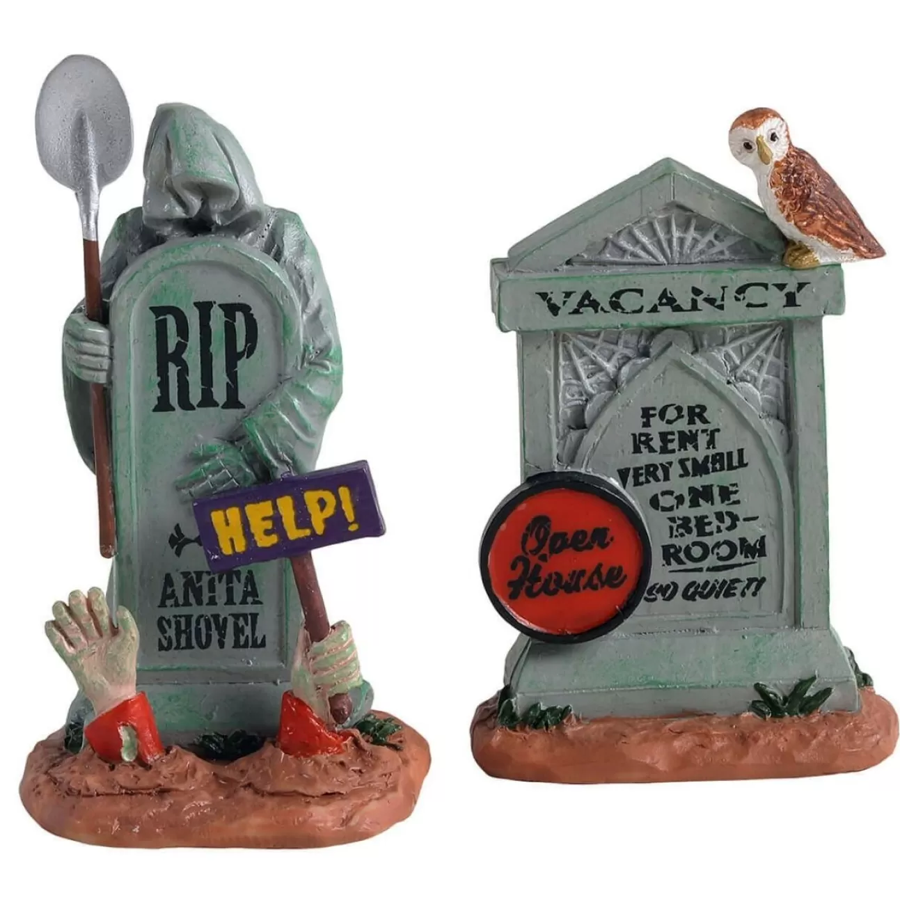 LEMAX Lemax | Pietre Tombali - Tombstone Duo, Set Of 2