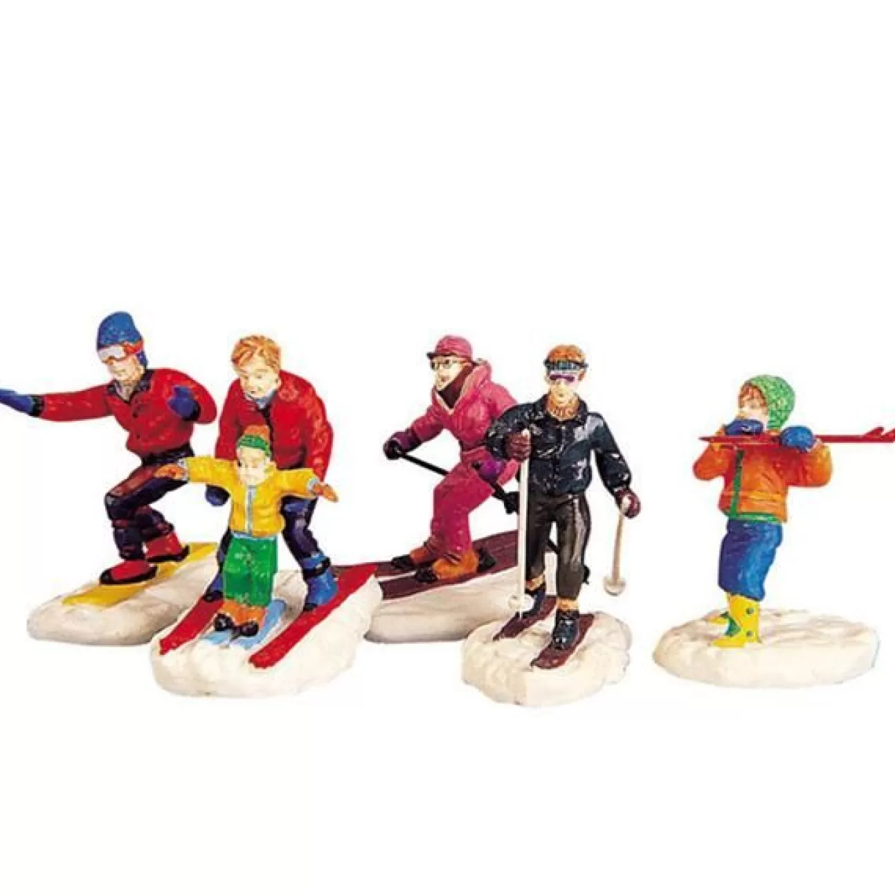 LEMAX Lemax | Sciatori - Winter Fun Figurines