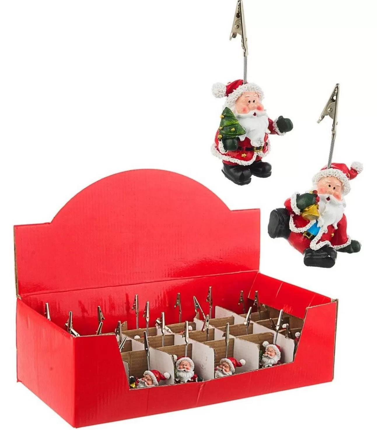 * Addobbi Di Natale | Segnaposto Babbo Natale 6X4,5Xh11Cm