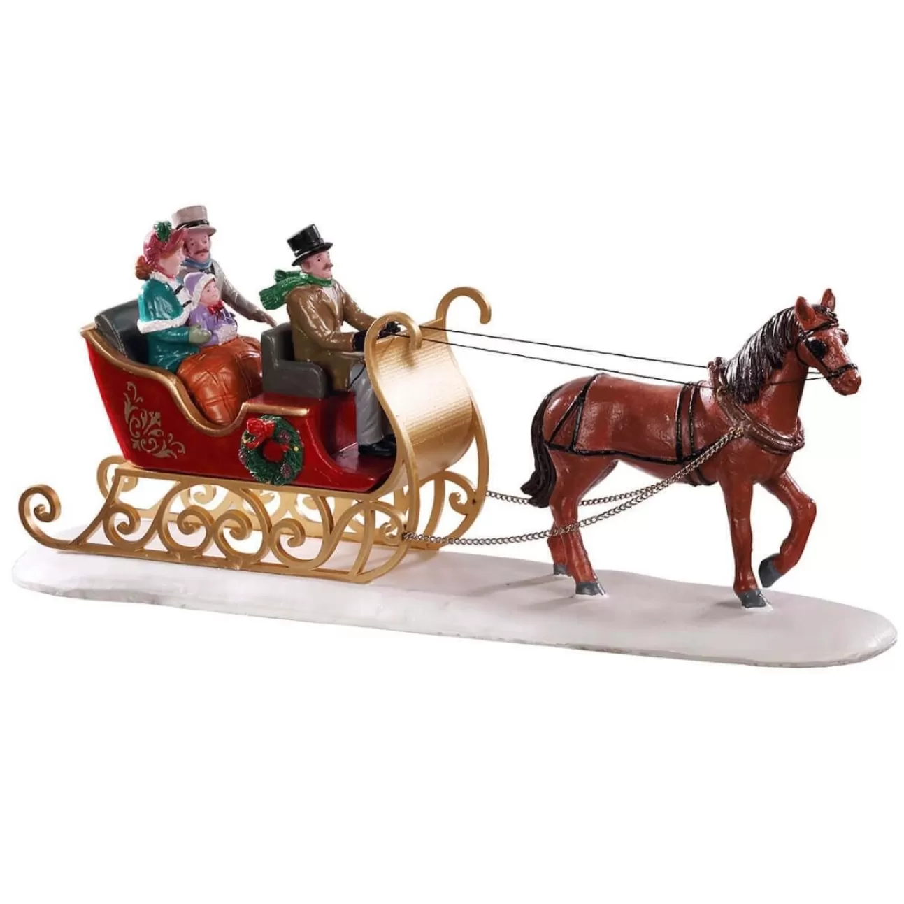 LEMAX Lemax | Slitta Con Cavallo - Victorian Sleigh Ride