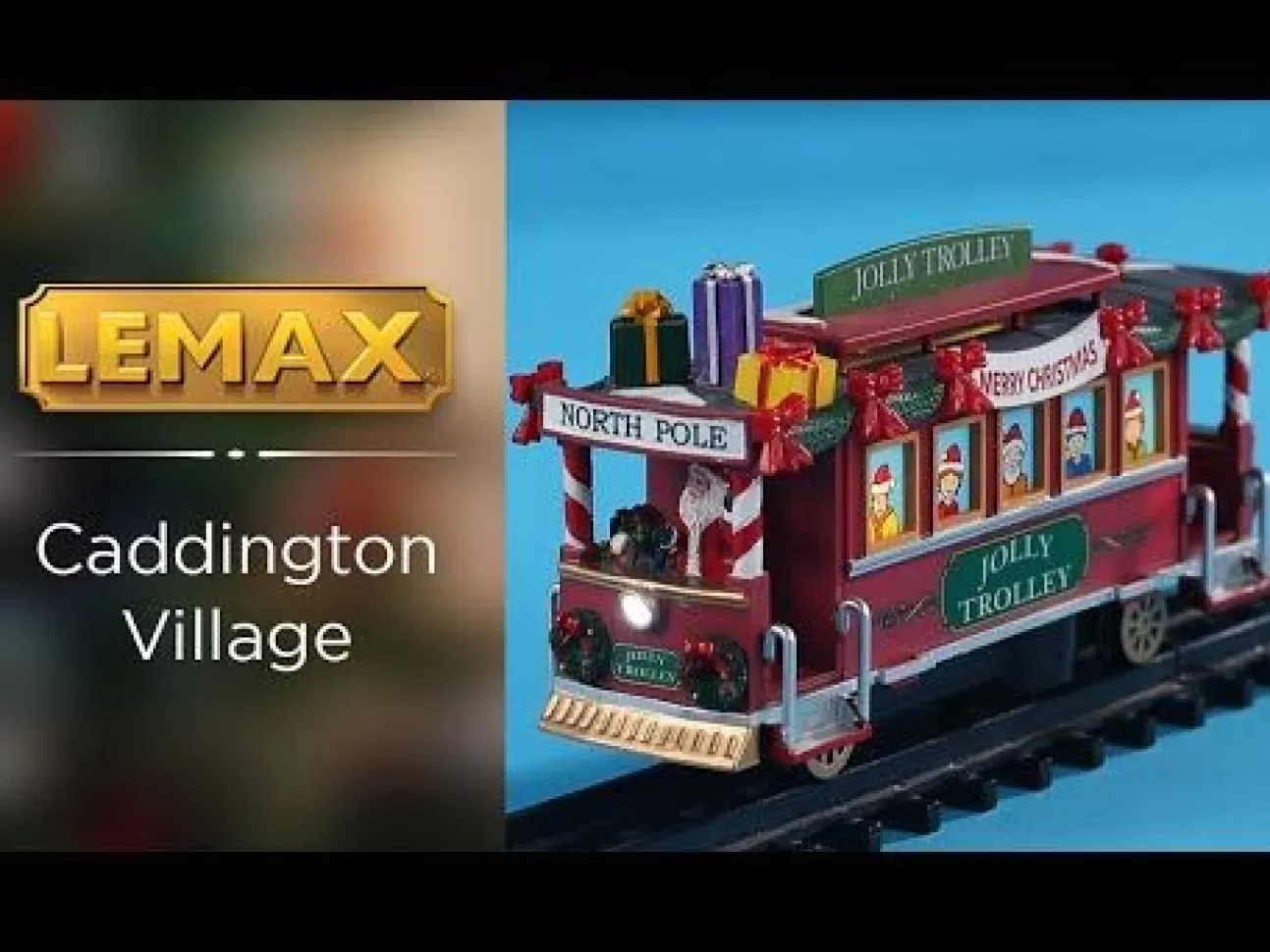 LEMAX Lemax | Tram Jolly Trolley