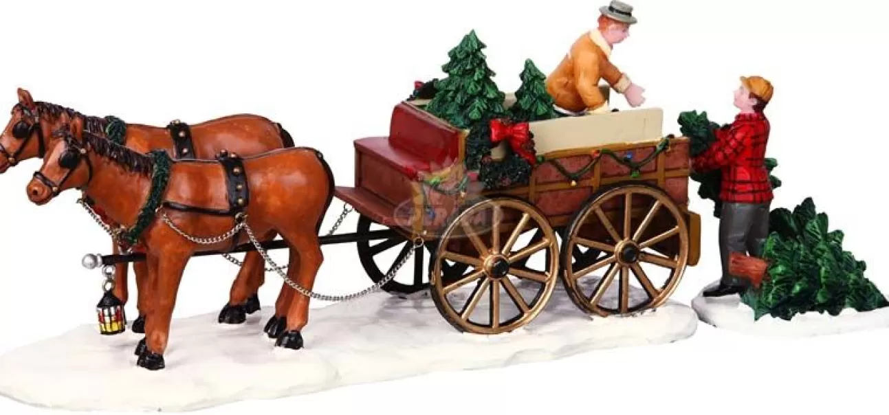 LEMAX Lemax | Venditore Alberi Di Natale - Christmas Tree Wagon