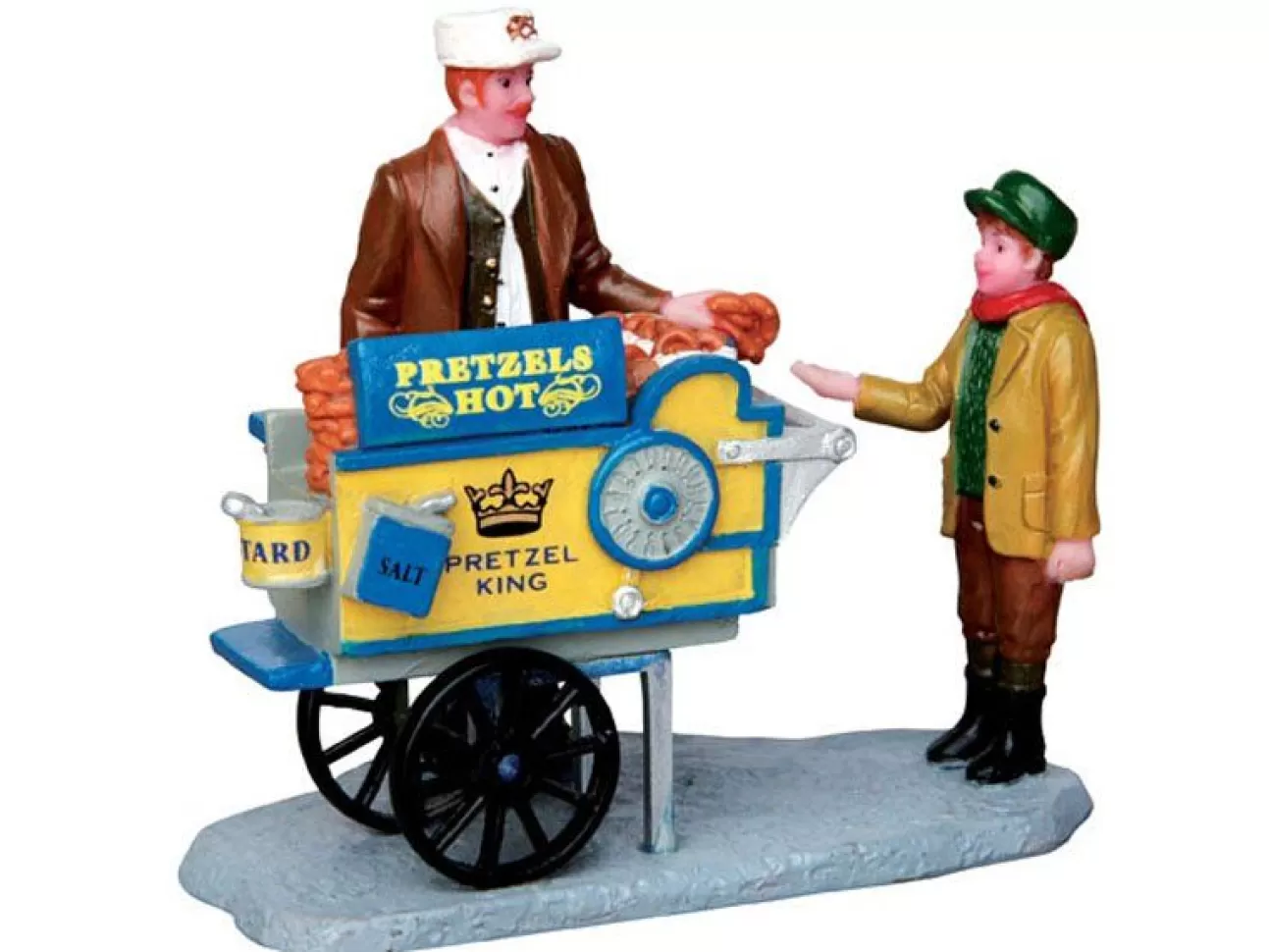 LEMAX Lemax | Venditore Di Pretzel - Pretzel King Pretzel Cart