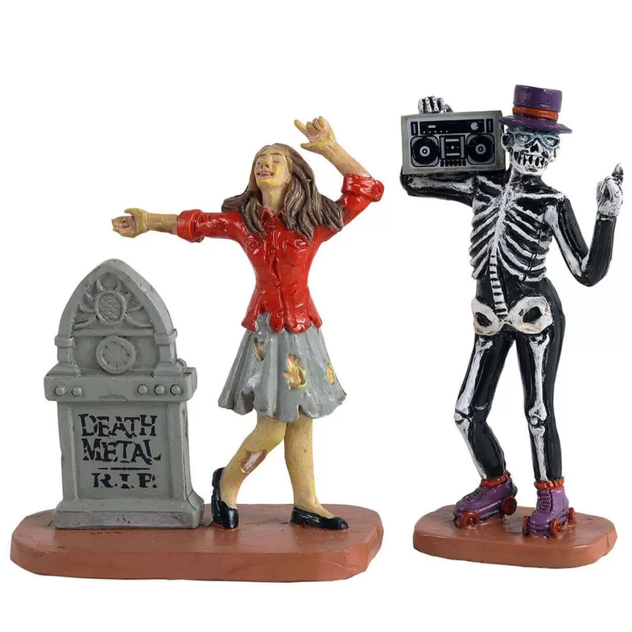 LEMAX Lemax | Zombie Che Ballano - Undead Groove, Set Of 2